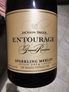 Jackson-Triggs Grand Reserve Entourage Sparkling Merlot 2014
